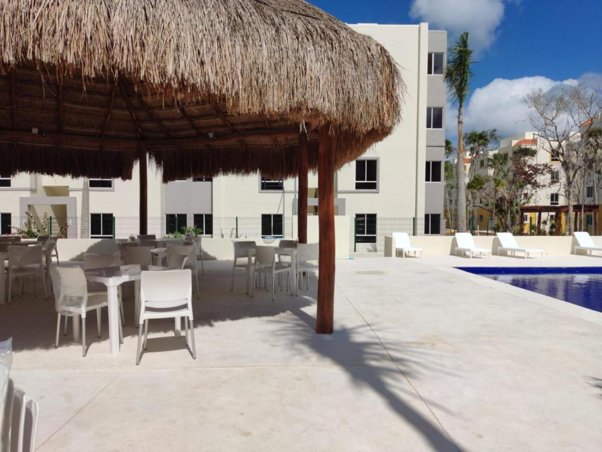 Ferienwohnung Departamento En Tulum Turquesa Exterior foto